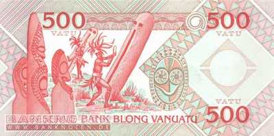 Vanuatu - 500  Vatu (#005a_UNC)
