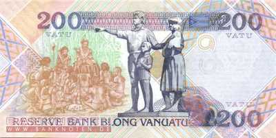 Vanuatu - 200  Vatu (#008b_UNC)