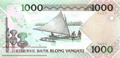 Vanuatu - 1.000  Vatu (#010c_UNC)