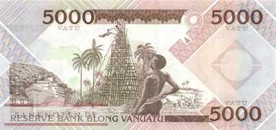 Vanuatu - 5.000  Vatu (#015_UNC)