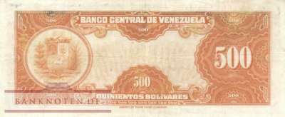 Venezuela - 500  Bolivares (#037b-57_F)