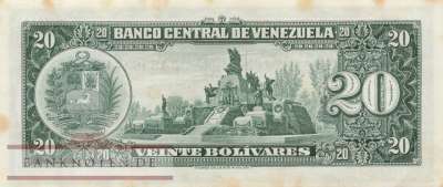 Venezuela - 20  Bolivares (#043c_VF)