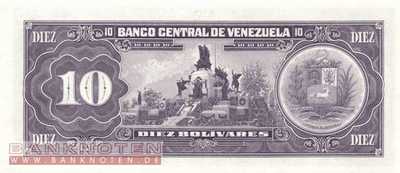 Venezuela - 10 Bolivares (#061b_UNC)
