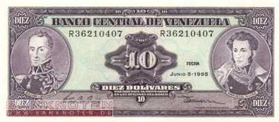 Venezuela - 10  Bolivares (#061d_UNC)
