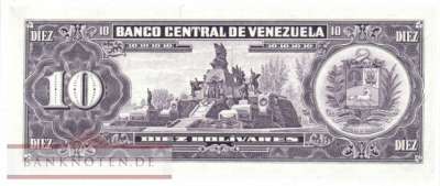 Venezuela - 10  Bolivares (#062_UNC)