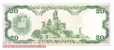 Venezuela - 20 Bolivares (#063b_UNC)