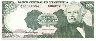 Venezuela - 20  Bolivares (#063e_UNC)