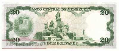 Venezuela - 20  Bolivares (#064A_UNC)