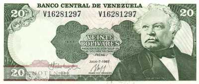 Venezuela - 20  Bolivares (#064A_UNC)