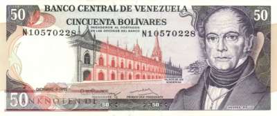 Venezuela - 50  Bolivares (#065d_AU)