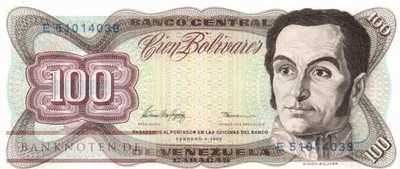 Venezuela - 100 Bolivares (#066f_UNC)