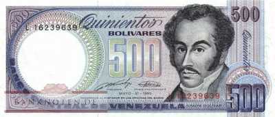 Venezuela - 500  Bolivares (#067d_UNC)