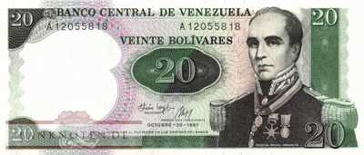 Venezuela - 20  Bolivares (#071_UNC)