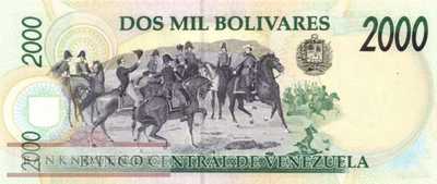 Venezuela - 2.000  Bolivares (#074b_UNC)