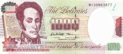 Venezuela - 1.000  Bolivares (#076c_UNC)
