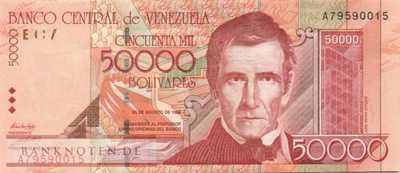 Venezuela - 50.000  Bolivares (#083_UNC)
