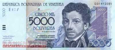 Venezuela - 5.000  Bolivares (#084c_UNC)