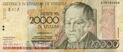 Venezuela - 20.000  Bolivares (#086a-01_F)