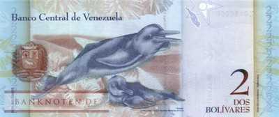 Venezuela - 2  Bolivares - Ersatzbanknote (#088dR_UNC)