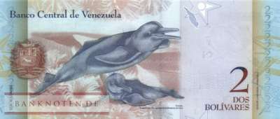 Venezuela - 2  Bolivares (#088g_UNC)