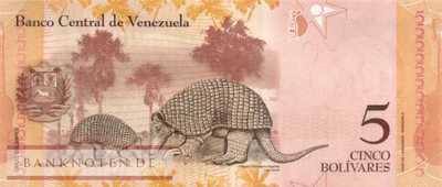 Venezuela - 5  Bolivares (#089e_UNC)
