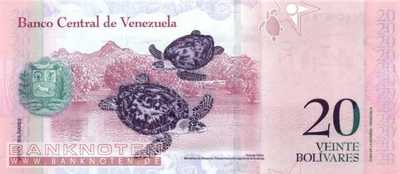 Venezuela - 20  Bolivares (#091b_UNC)