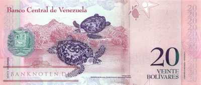 Venezuela - 20  Bolivares (#091d_UNC)