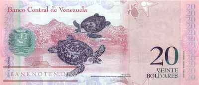 Venezuela - 20  Bolivares (#091f_UNC)