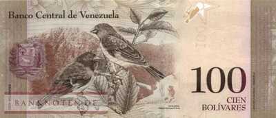 Venezuela - 100  Bolivares - Replacement (#093dR_UNC)