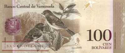 Venezuela - 100  Bolivares (#093g_UNC)