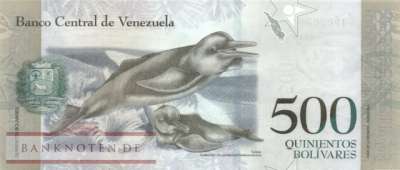 Venezuela - 500  Bolivares - SPECIMEN (#094aS-2_UNC)