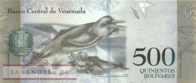 Venezuela - 500  Bolivares - SPECIMEN (#094bS_UNC)