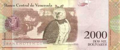 Venezuela - 2.000  Bolivares (#096b_UNC)