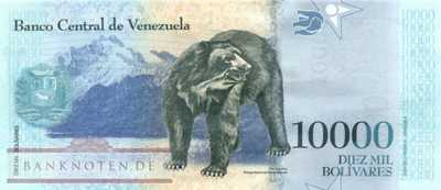 Venezuela - 10.000  Bolivares (#098a_UNC)