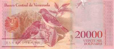Venezuela - 20.000  Bolivares (#099c_UNC)
