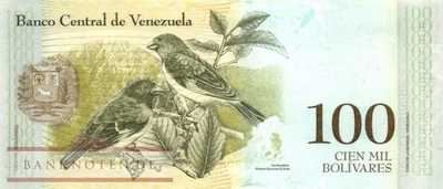 Venezuela - 100.000  Bolivares (#100b2_UNC)