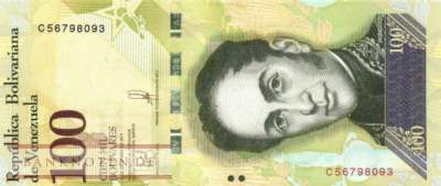 Venezuela - 100.000  Bolivares (#100b5_UNC)
