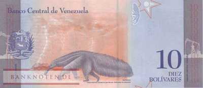 Venezuela - 10  Bolivares (#103a_UNC)
