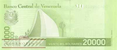 Venezuela - 20.000  Bolivares (#110b_UNC)