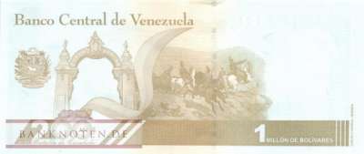 Venezuela - 1 Million Bolivares (#114-1-2_UNC)