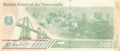 Venezuela - 500  Bolivares Digitales (#121a_UNC)