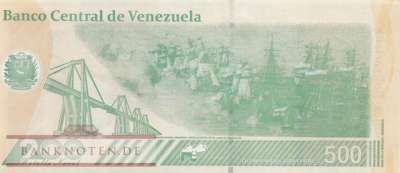 Venezuela - 500  Bolivares Digitales (#121b_UNC)