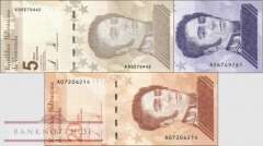 Venezuela: 5 - 20 Bolivares Digitales (3 banknotes)