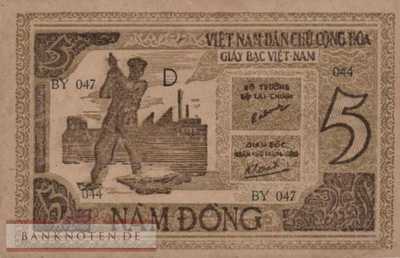 Vietnam - 5  Dong (#003b_AU)