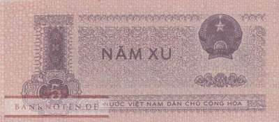Vietnam - 5  Xu (#076a_UNC)