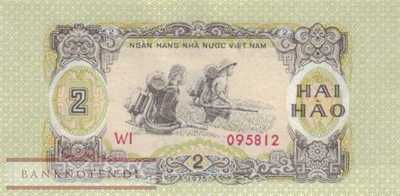 Vietnam - 2  Hao (#078a_UNC)