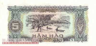 Vietnam - 5  Hao (#079a_UNC)