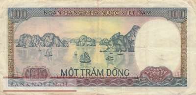 Vietnam - 100  Dong (#088a_F)