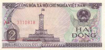 Vietnam - 2  Dong (#091a_UNC)