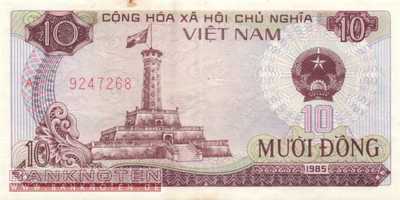 Vietnam - 10  Dong (#093a_AU)